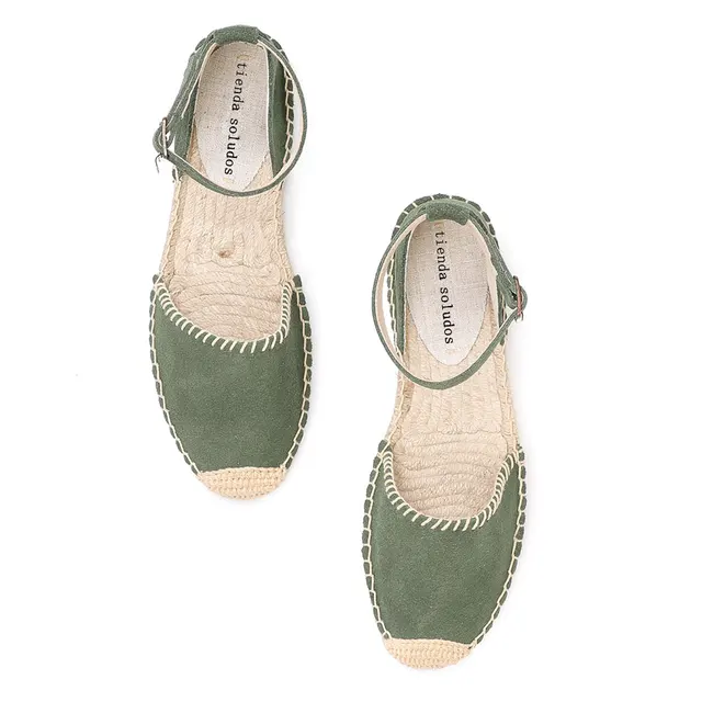 USS Shoes Elda Women's Ankle Strap Espadrilles Summer Sandals - Luxuryurbanwear