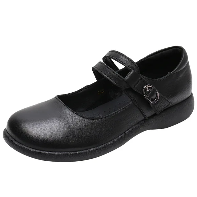 USS Shoes Elida Women's Leather Flats Loafer - Luxuryurbanwear