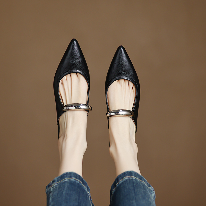 USS Shoes Eloisa Women's Pointed Toe Wedge Pumps - Luxuryurbanwear