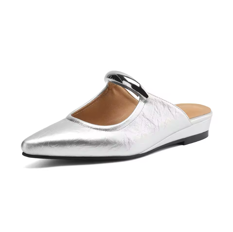 USS Shoes Eloisa Women's Pointed Toe Wedge Pumps - Luxuryurbanwear