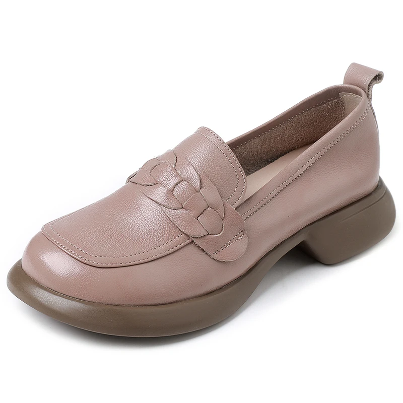 USS Shoes Elsa Women's Leather Loafers - Luxuryurbanwear
