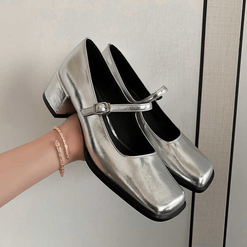 USS Shoes Elsy Women's Buckle Strap Elegant Pumps Shoes