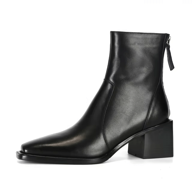 USS Shoes Evelyn Women's Square Toe Ankle Boots