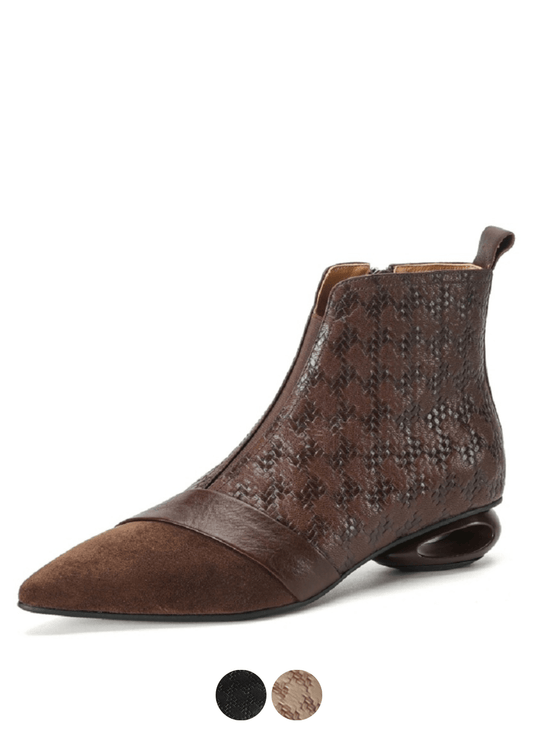 USS Shoes Francis Women's Leather Elegant Ankle Boots