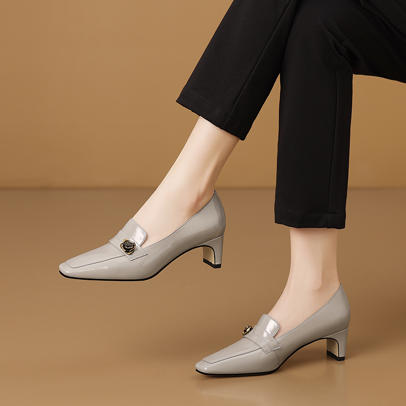 USS Shoes Gimena Women's Casual Square Toe Pumps - Luxuryurbanwear