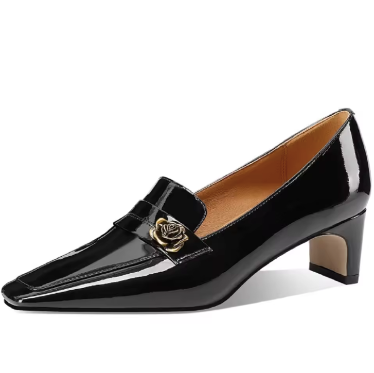 USS Shoes Gimena Women's Casual Square Toe Pumps - Luxuryurbanwear