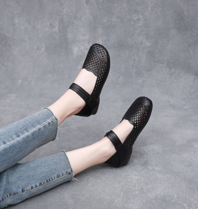 USS Shoes Gyngy Women's Soft Sole Non-slip Flat Sandals - Luxuryurbanwear