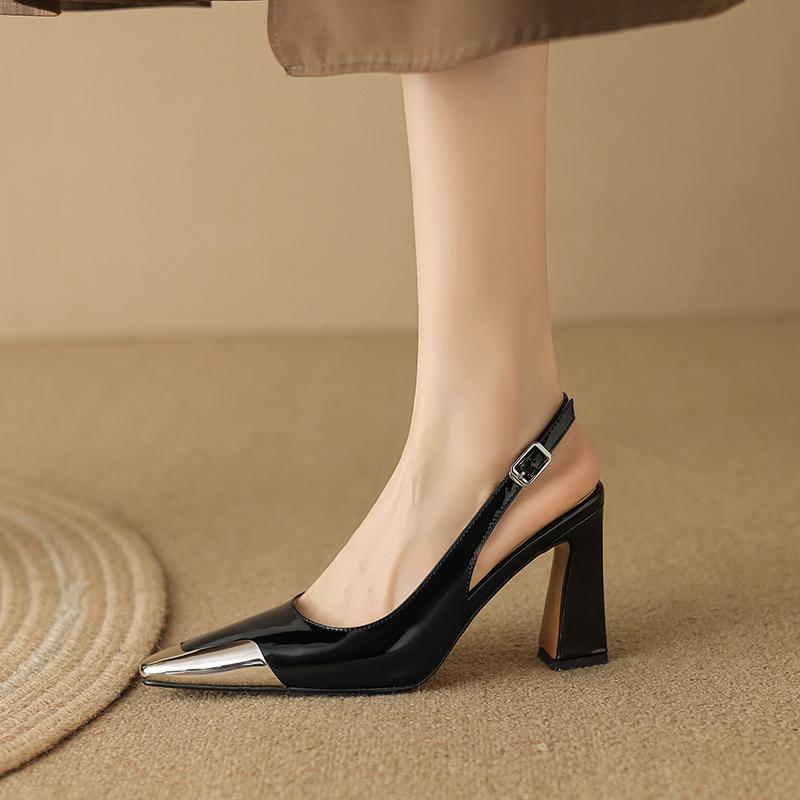 USS Shoes Irene Women's Dress Heels High Leather Pumps - Luxuryurbanwear
