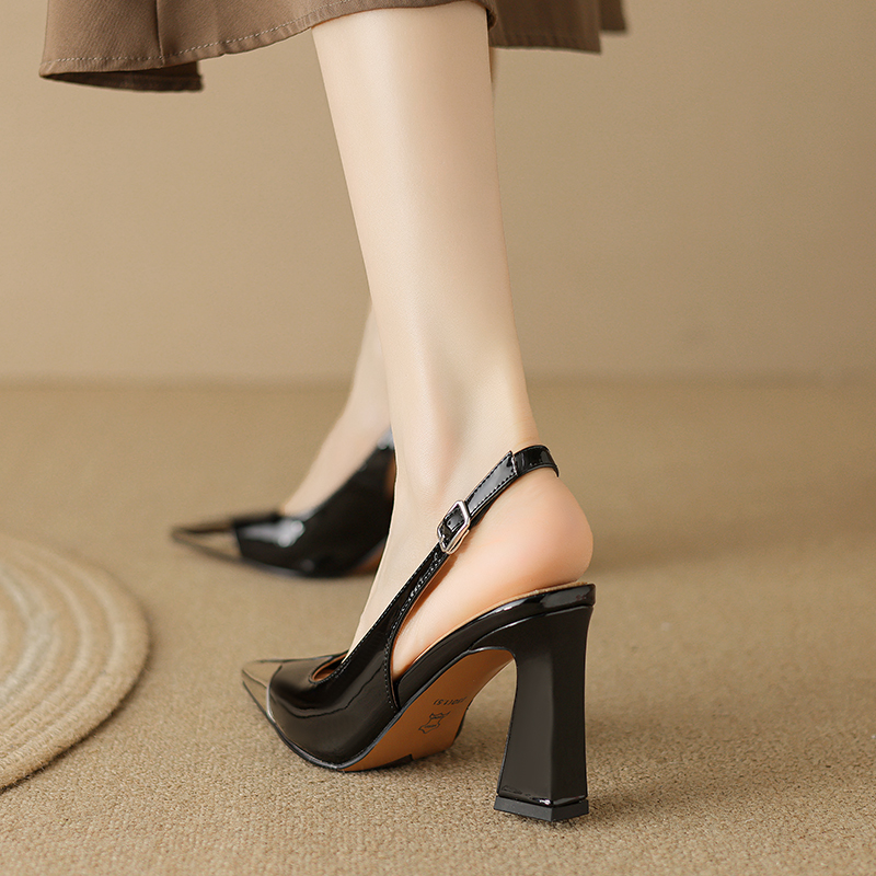 USS Shoes Irene Women's Dress Heels High Leather Pumps - Luxuryurbanwear