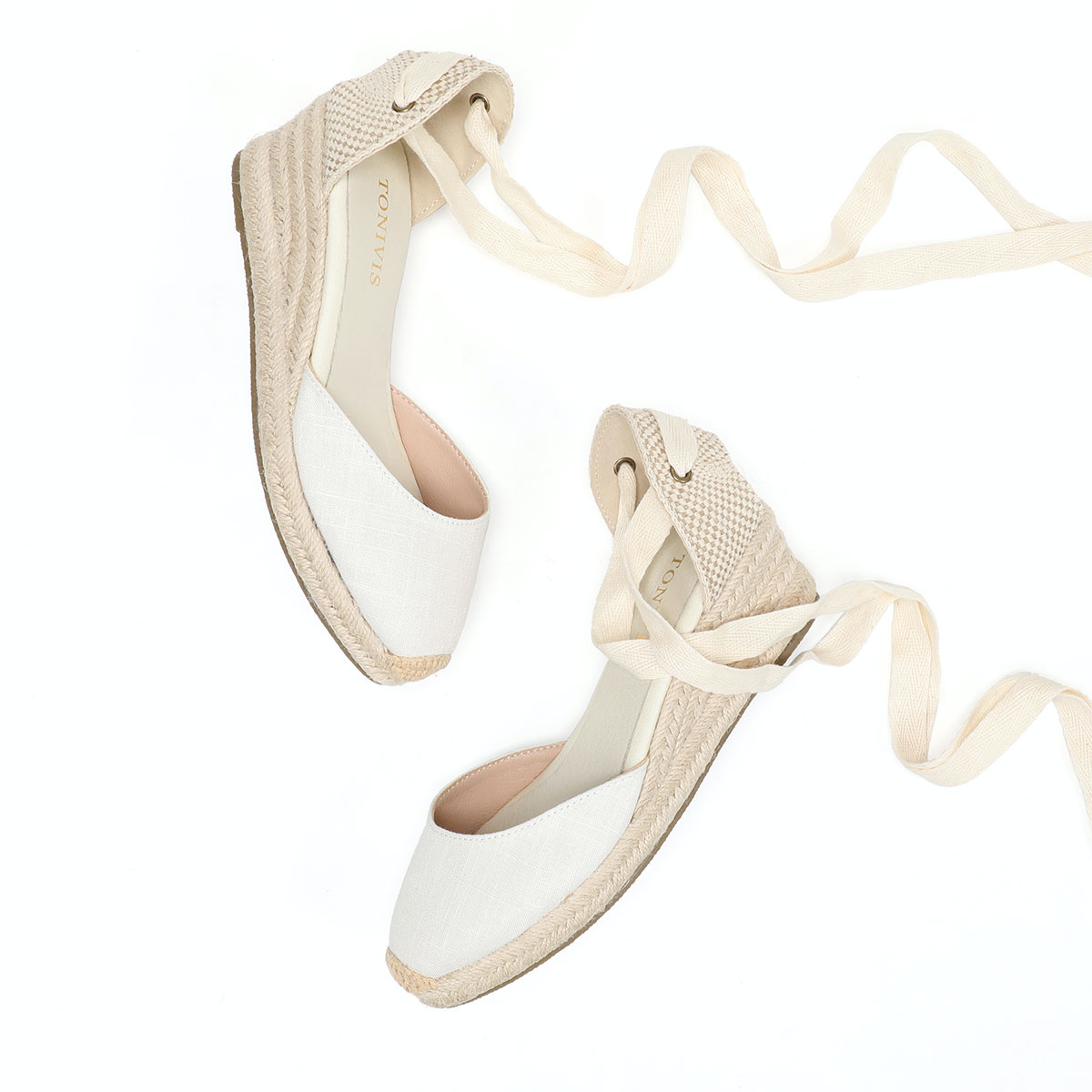 USS Shoes Isabel Women's Lace Up Wedges Sandals - Luxuryurbanwear