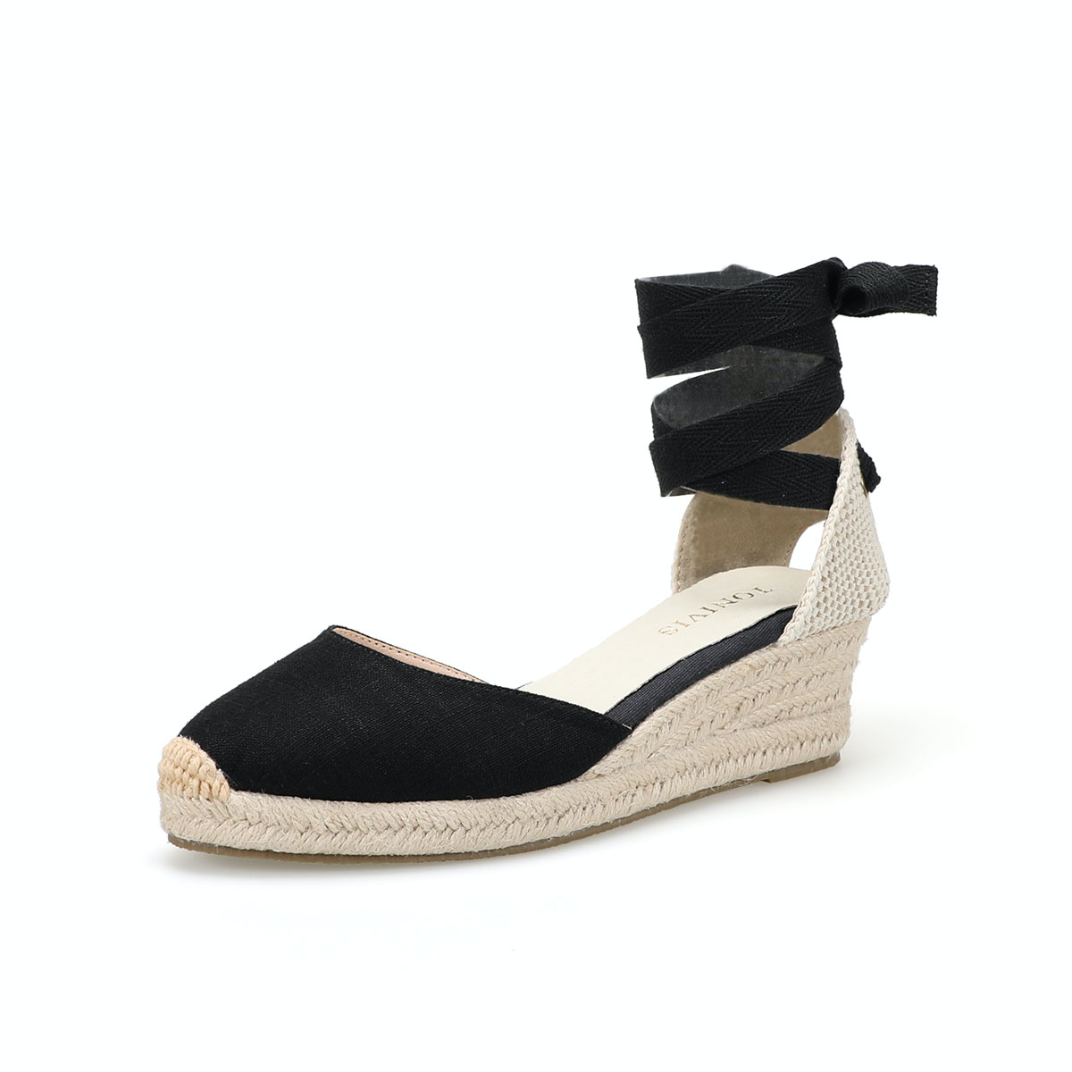 USS Shoes Isabel Women's Lace Up Wedges Sandals - Luxuryurbanwear