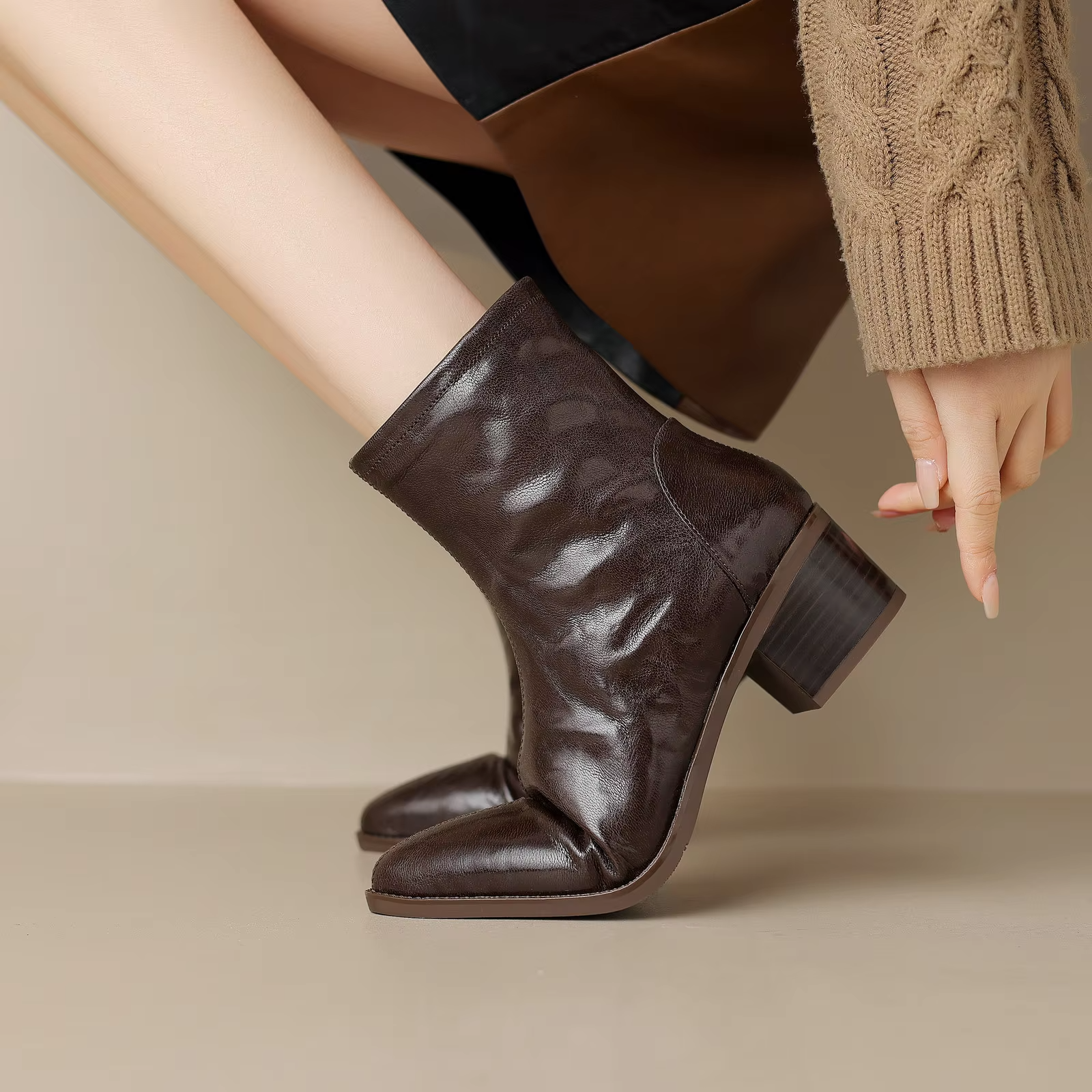USS Shoes Isy Women's Wool Boots - Luxuryurbanwear