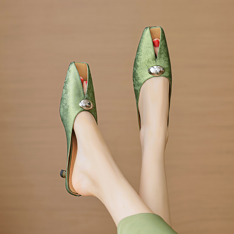 USS Shoes Iza Women's Open Toe Vintage Mules - Luxuryurbanwear