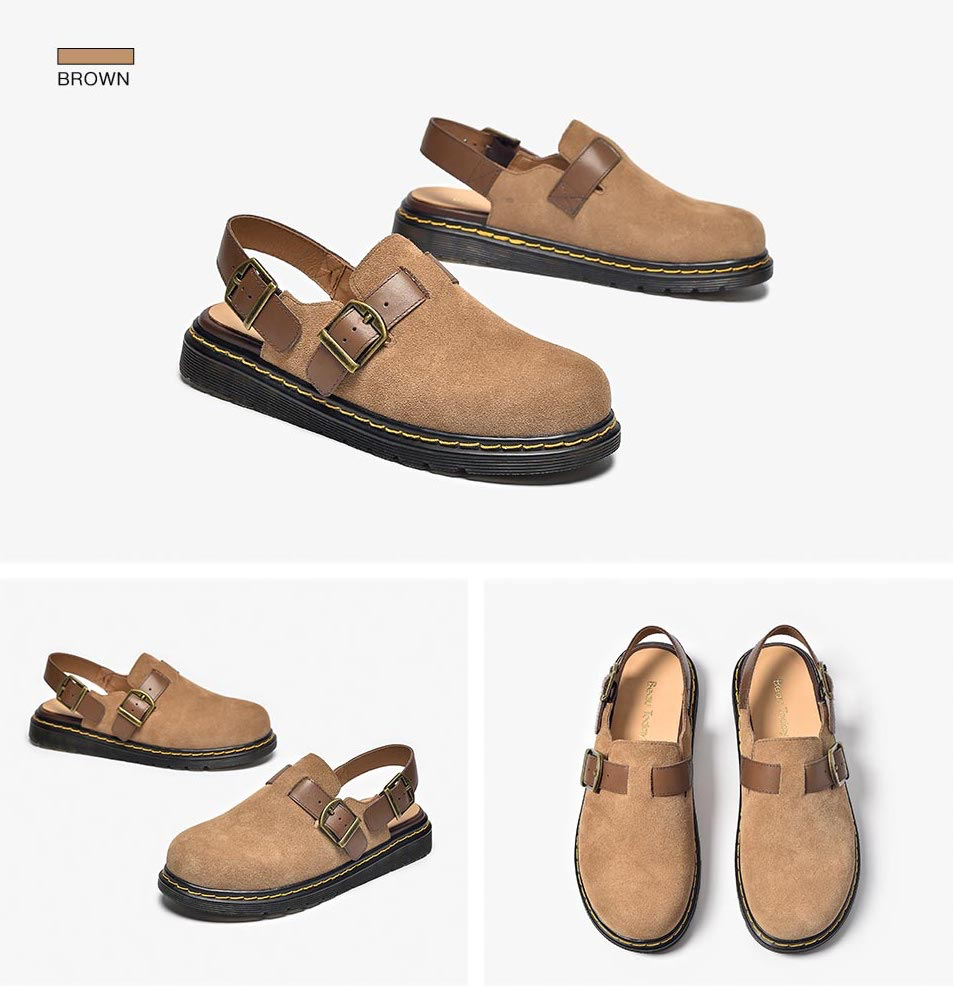 USS Shoes Julia Women's Strap Buckle Leather Sandals - Luxuryurbanwear
