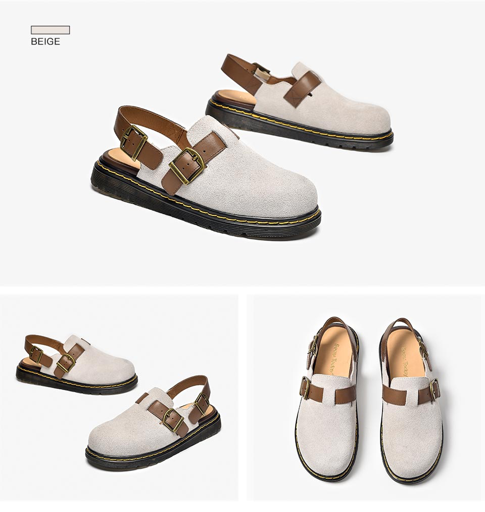USS Shoes Julia Women's Strap Buckle Leather Sandals - Luxuryurbanwear