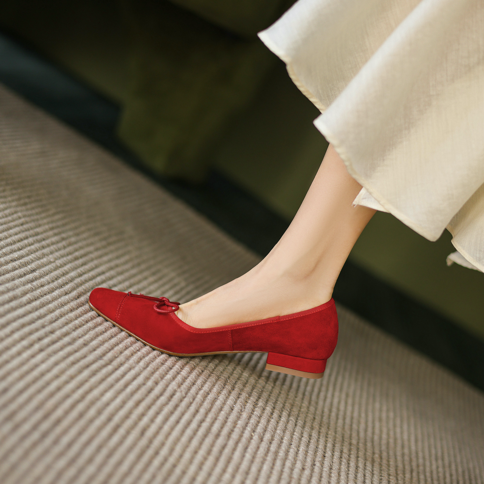 USS Shoes Kai Women's Casual Leather Flats - Luxuryurbanwear