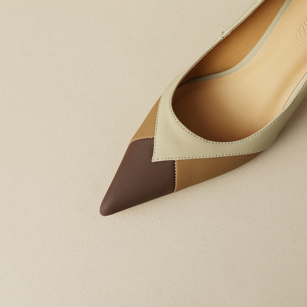 USS Shoes Kamila Women's Leather Casual Pointed Toe Pumps - Luxuryurbanwear
