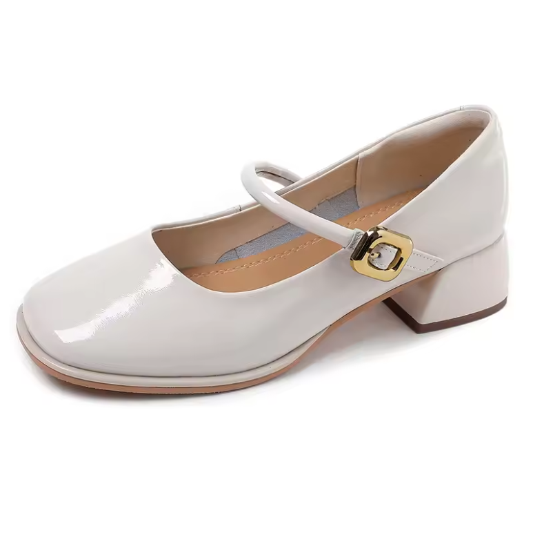 USS Shoes Kamila Women's Round Toe Patent Leather Pumps - Luxuryurbanwear