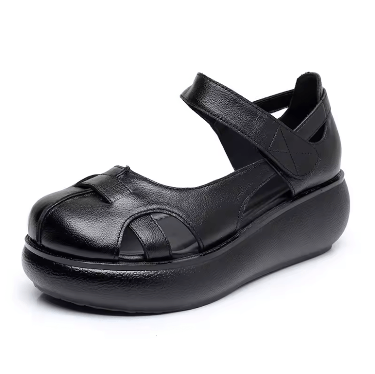 USS Shoes Kathia Women's High Quality Platform Round Toe Sandals