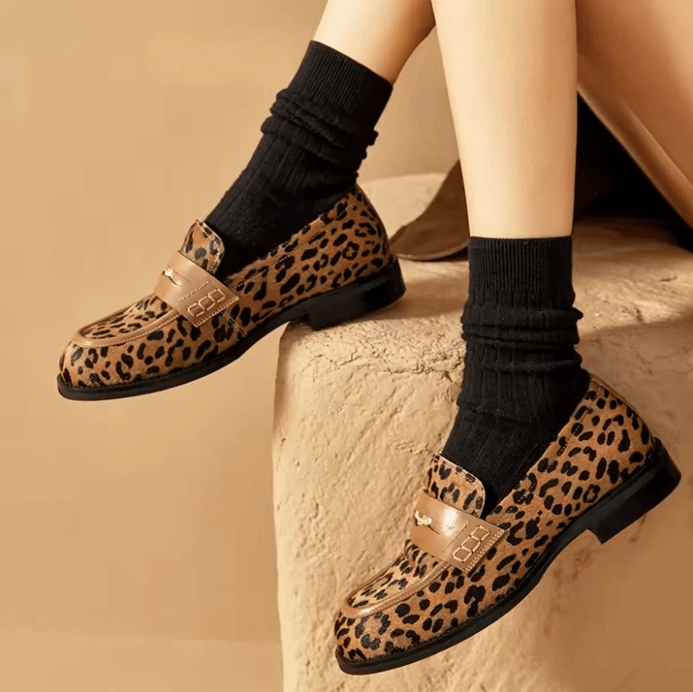 USS Shoes Keny Women's Leather Flats Loafers