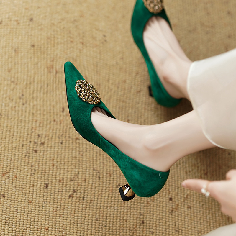 USS Shoes Lauren Women's Pointed Toe Dress Pumps - Luxuryurbanwear