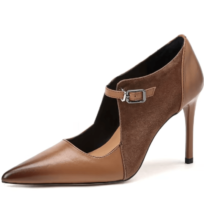 USS Shoes Ligia Women's Leather High Heel Pumps