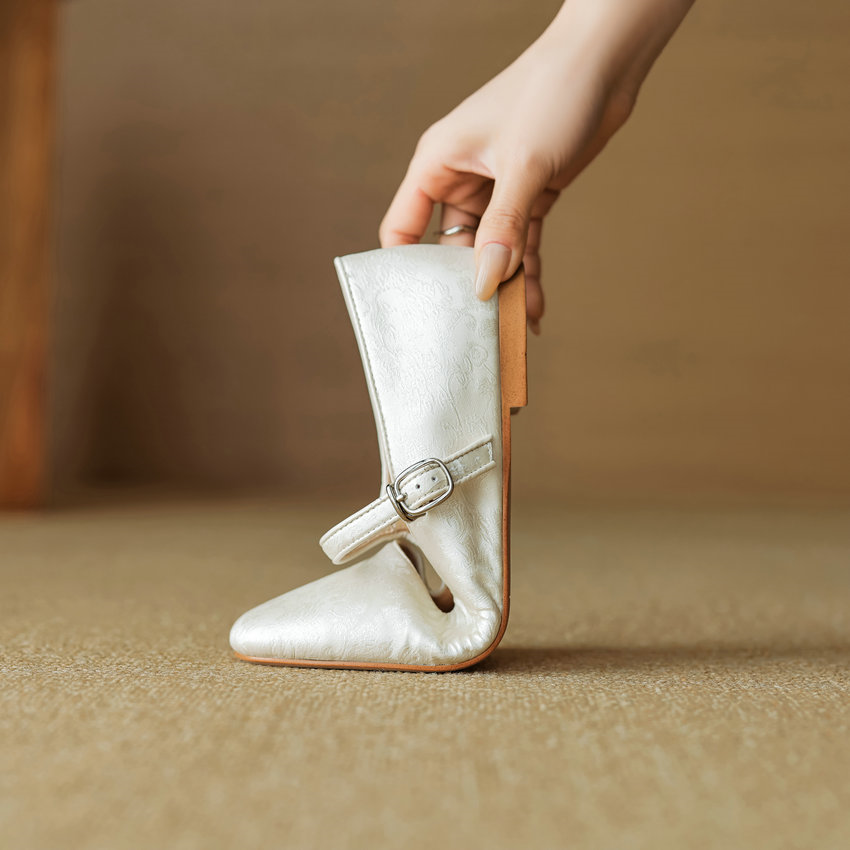 USS Shoes Lilia Women's Leather Flats - Luxuryurbanwear