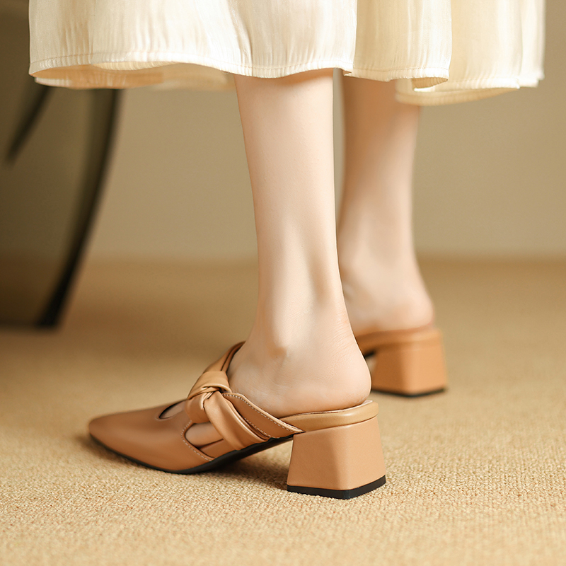 USS Shoes Lina Women's Leather Dress Pumps - Luxuryurbanwear