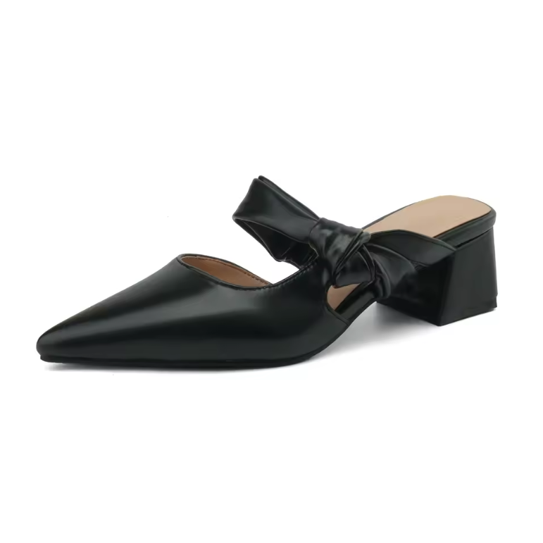 USS Shoes Lina Women's Leather Dress Pumps - Luxuryurbanwear
