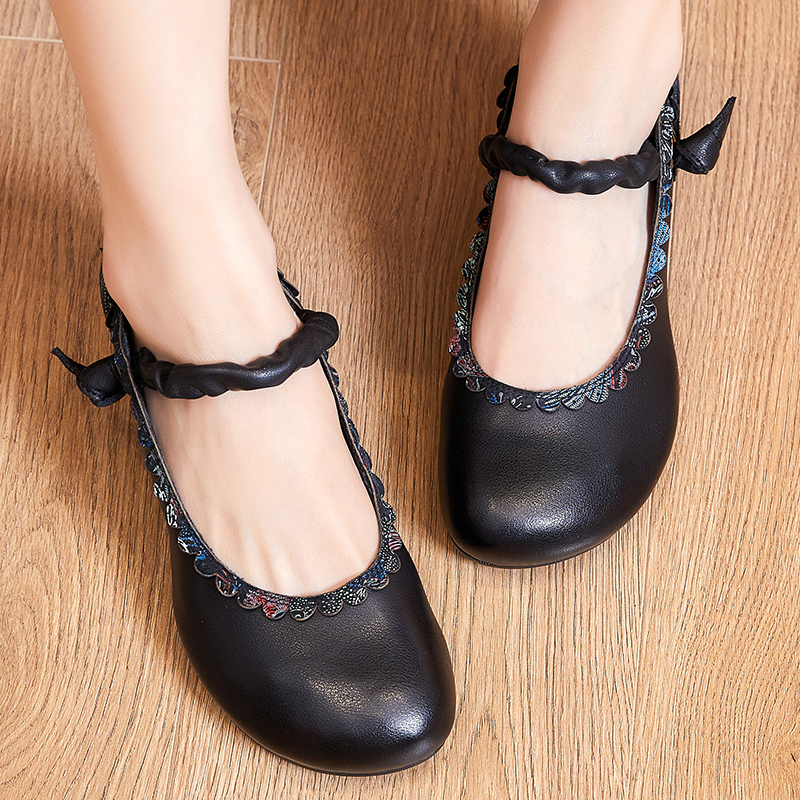 USS Shoes Lina Women's Spring Flower Pumps Shoes - Luxuryurbanwear