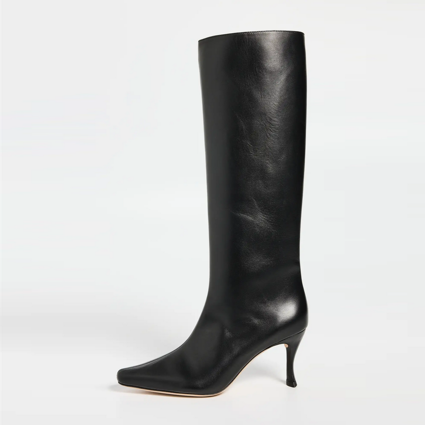 USS Shoes Lucrecia Women's Leather Long Boots - Luxuryurbanwear