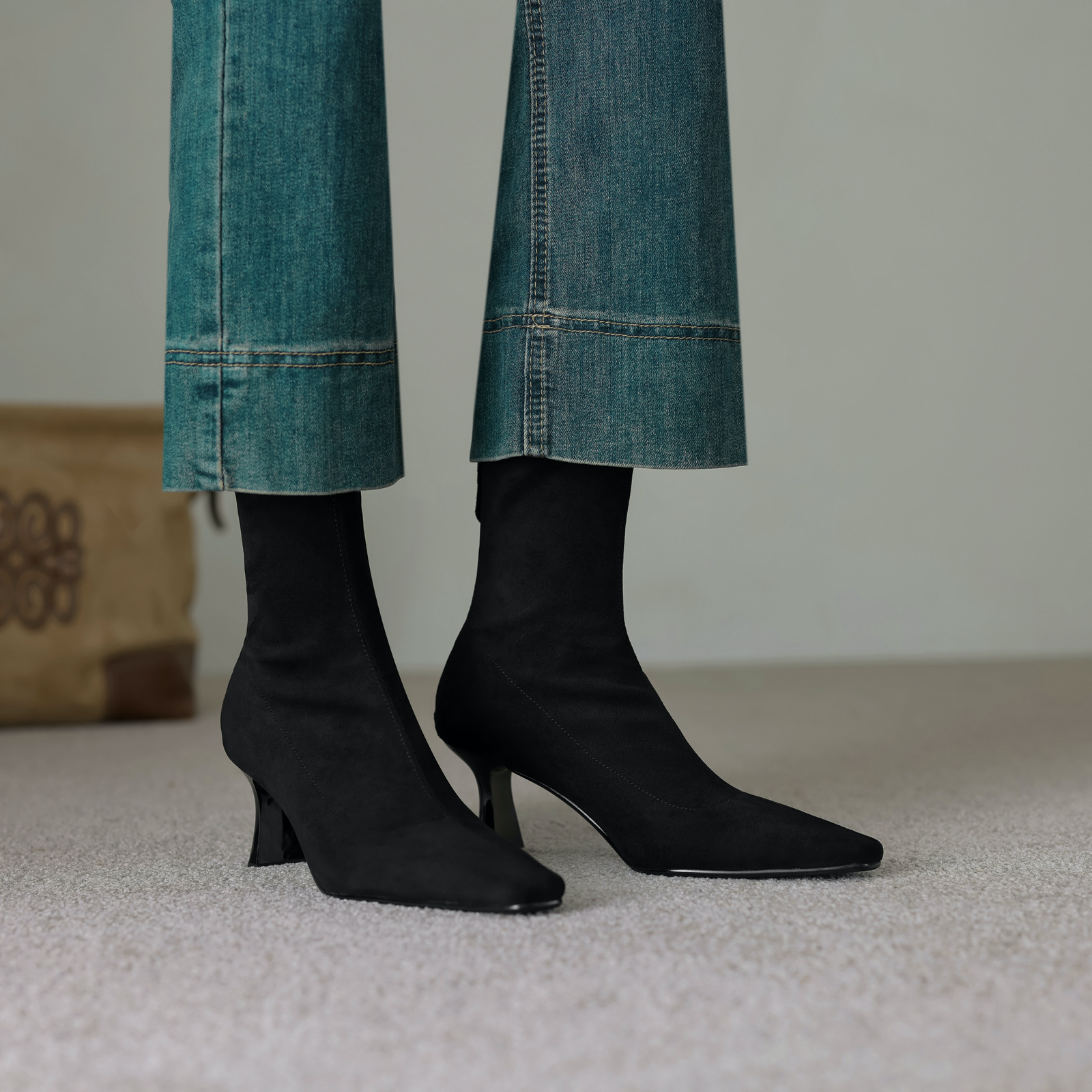 USS Shoes Luisa Women's Ankle Stretch Boots - Luxuryurbanwear