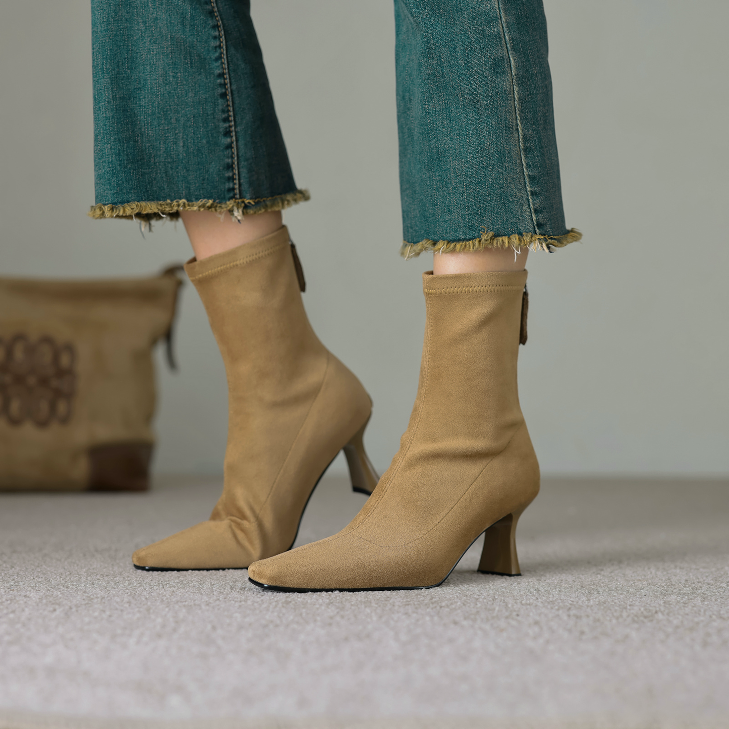USS Shoes Luisa Women's Ankle Stretch Boots - Luxuryurbanwear