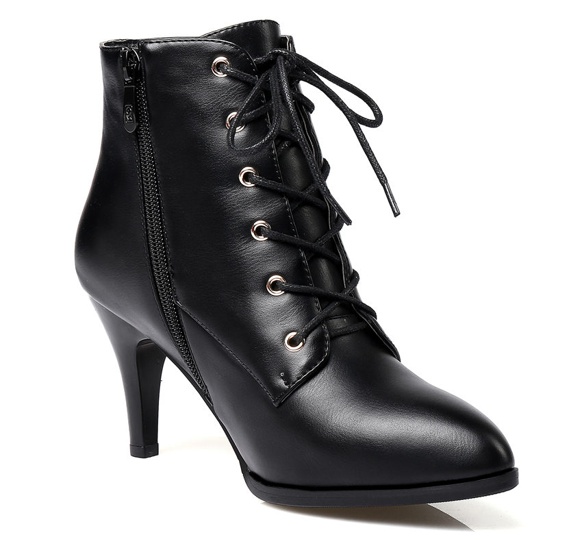 USS Shoes Luisa Women's Lace-Up Ankle Boots - Luxuryurbanwear