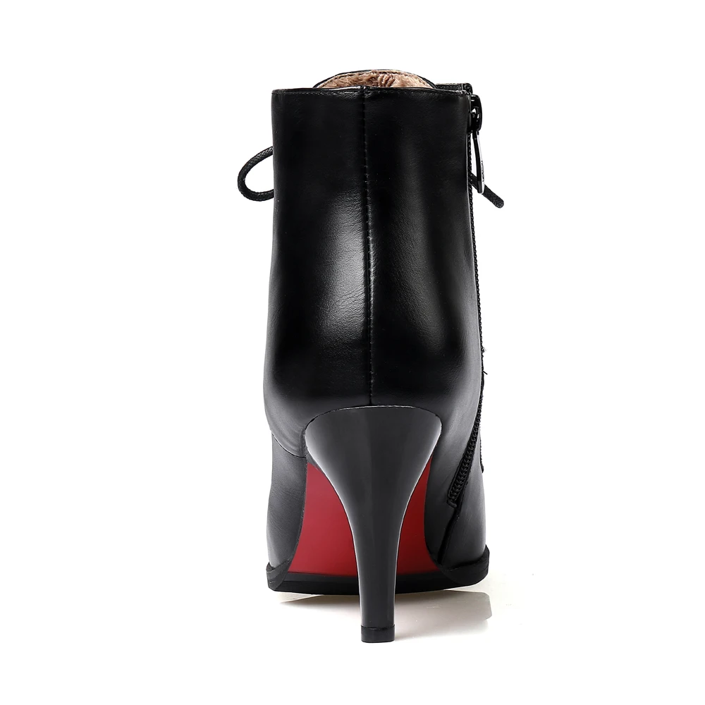 USS Shoes Luisa Women's Lace-Up Ankle Boots - Luxuryurbanwear