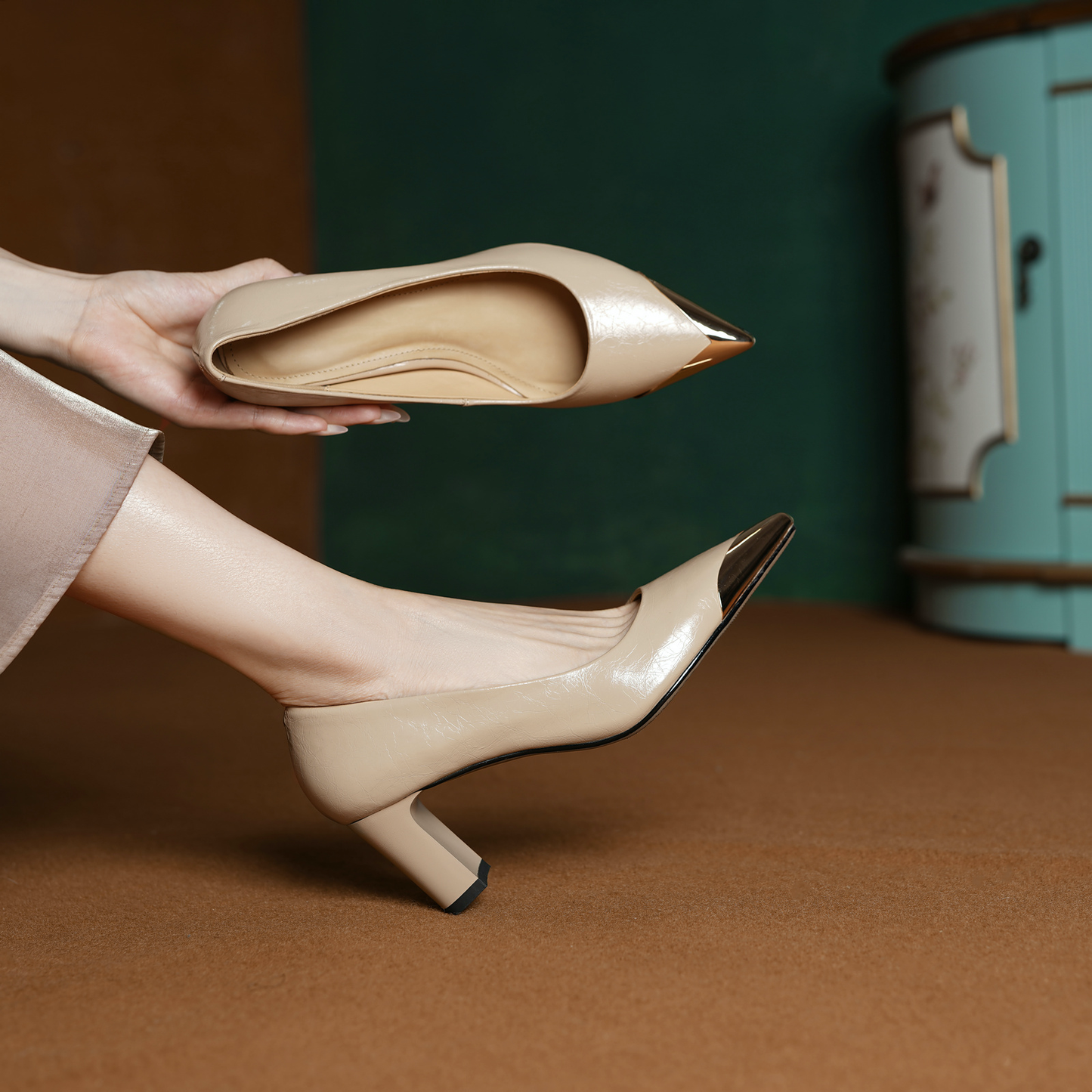 USS Shoes Luisana Women's Heeled Pumps - Luxuryurbanwear