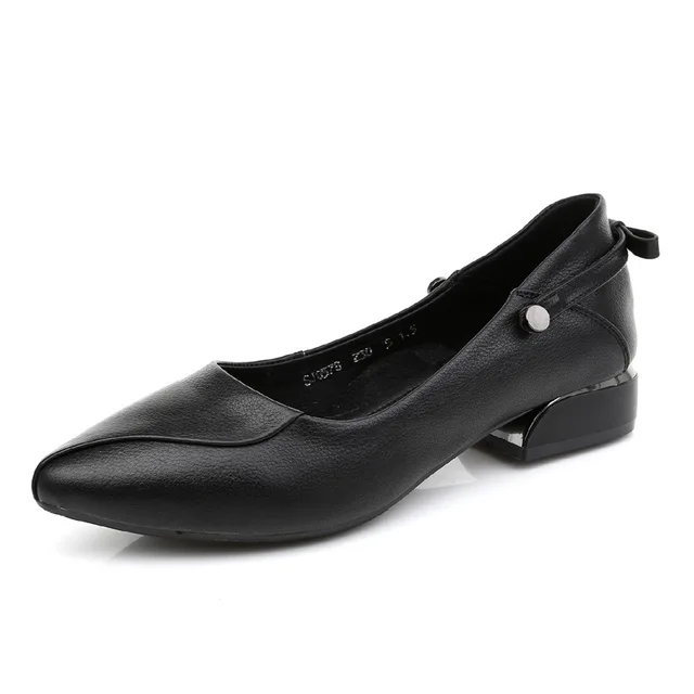 USS Shoes Lupe Women's Low-Heel Dress Pumps - Luxuryurbanwear