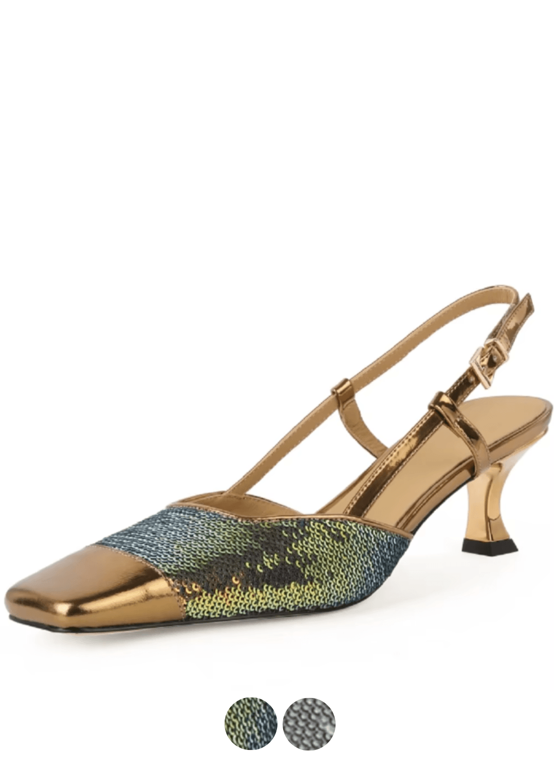 USS Shoes Maitee Women's Dress Slingback Square Toe Sandals