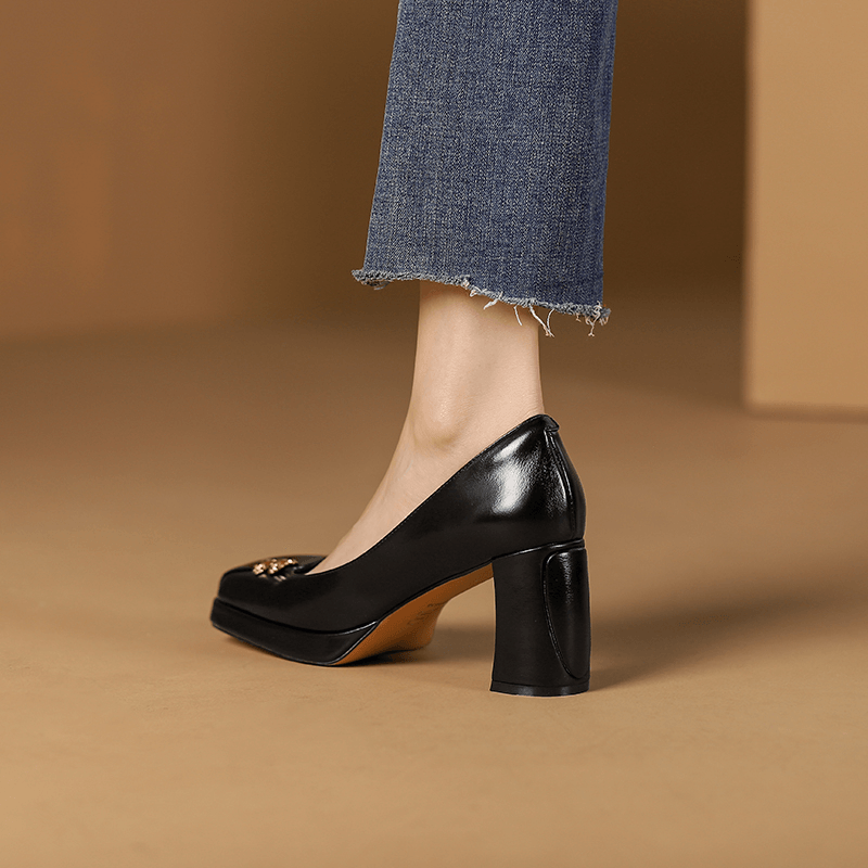 USS Shoes Malena Women's Square Toe Pumps Shoes