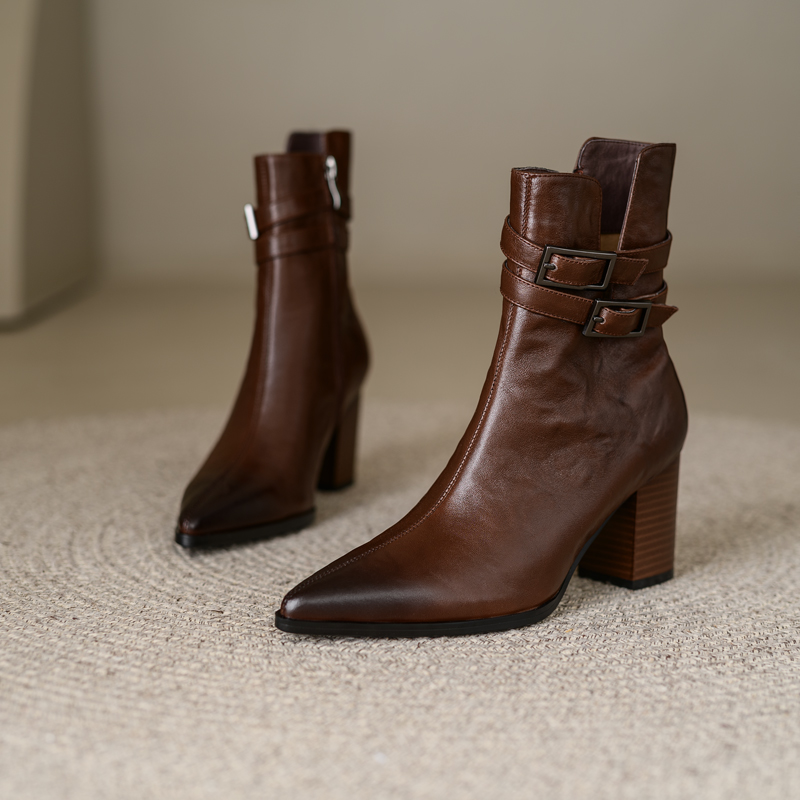 USS Shoes Marly Women's Side Zipper Ankle Boots - Luxuryurbanwear