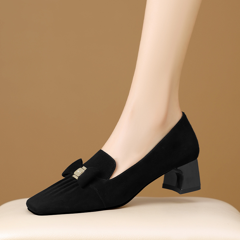 USS Shoes Marqueza Women's Natural Suede Leather Elegant Pumps - Luxuryurbanwear