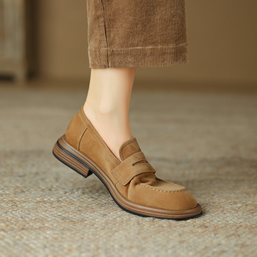 USS Shoes Martinez Women's Suede Loafers - Luxuryurbanwear