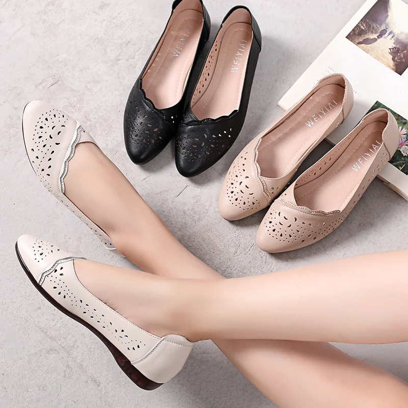 USS Shoes Martins Women's Breathable Flats Shoes - Luxuryurbanwear