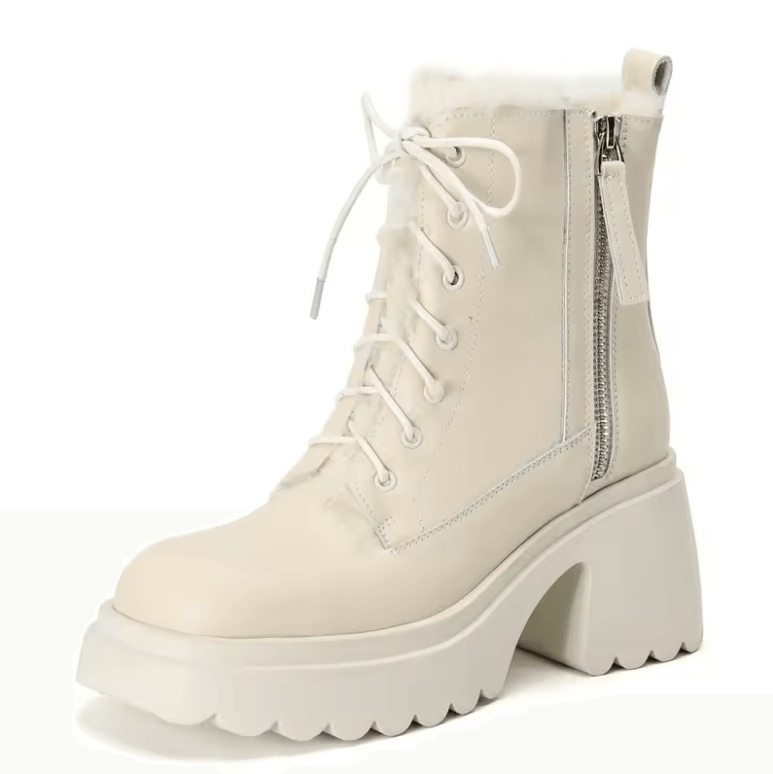 USS Shoes Matilde Women's Snow Leather Ankle Boots