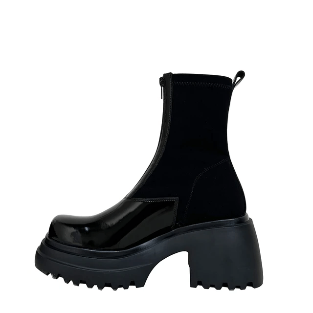 USS Shoes May Women's Patent Genuine Leather Boots