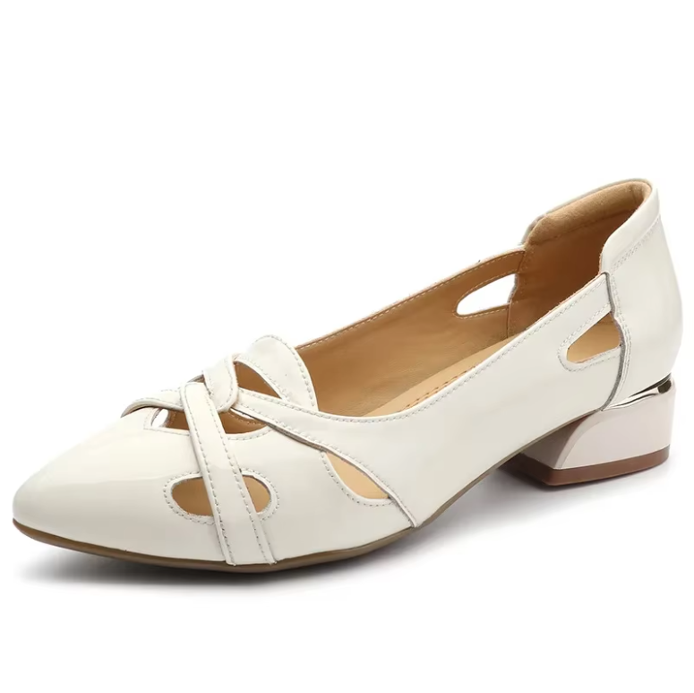 USS Shoes Melani Women's Pointed Toe Medium Heel Pumps - Luxuryurbanwear