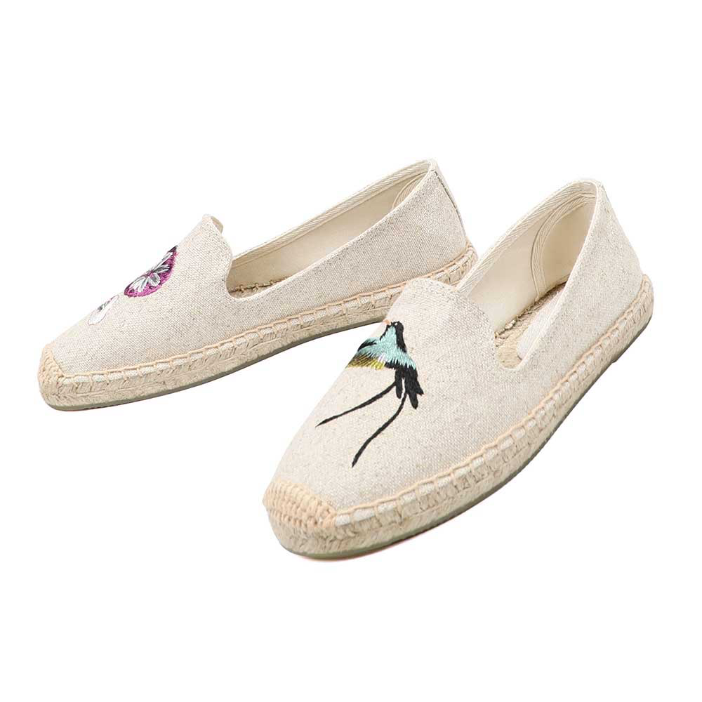 USS Shoes Melva Women's Summer Flat Slip-On Breathable Espadrille - Luxuryurbanwear