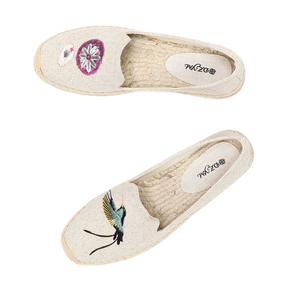 USS Shoes Melva Women's Summer Flat Slip-On Breathable Espadrille - Luxuryurbanwear