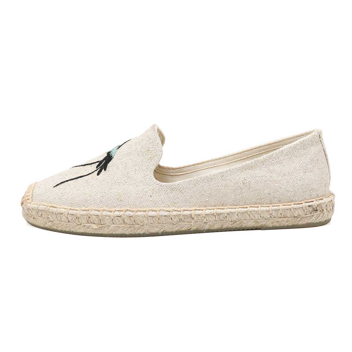 USS Shoes Melva Women's Summer Flat Slip-On Breathable Espadrille - Luxuryurbanwear