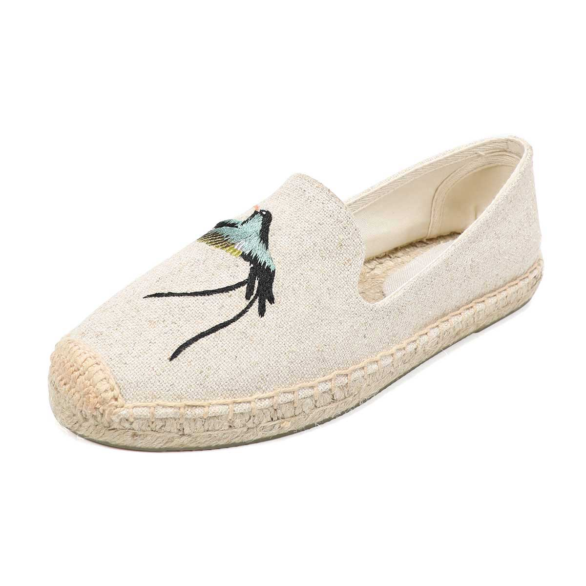 USS Shoes Melva Women's Summer Flat Slip-On Breathable Espadrille - Luxuryurbanwear